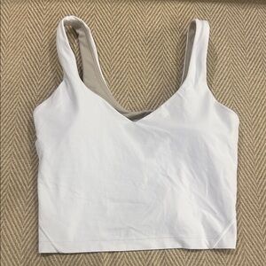 lululemon athletica White Tank Top